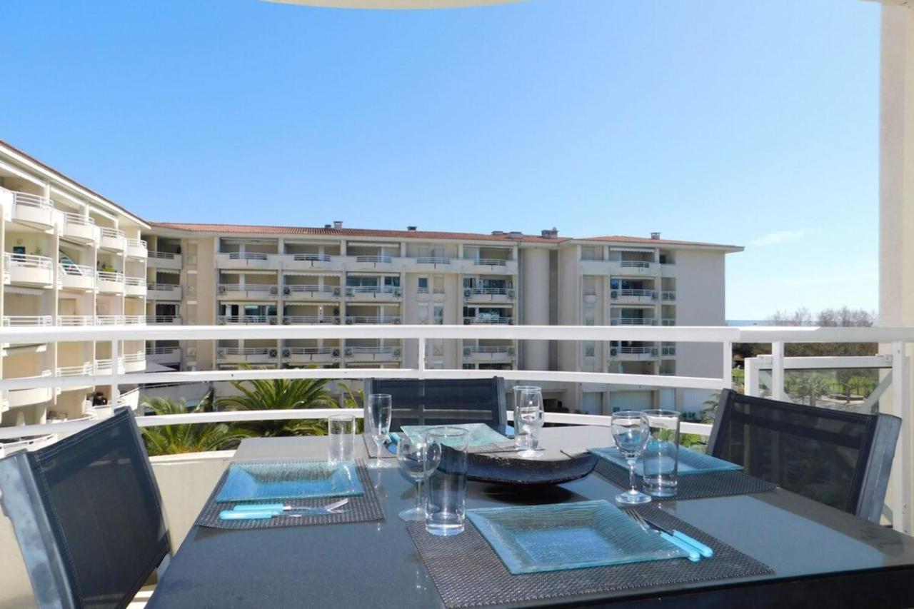 Apartament "T2 "Antibes Les Pins 3" Air Conditionned Sea View With Parking And Pool" Zewnętrze zdjęcie