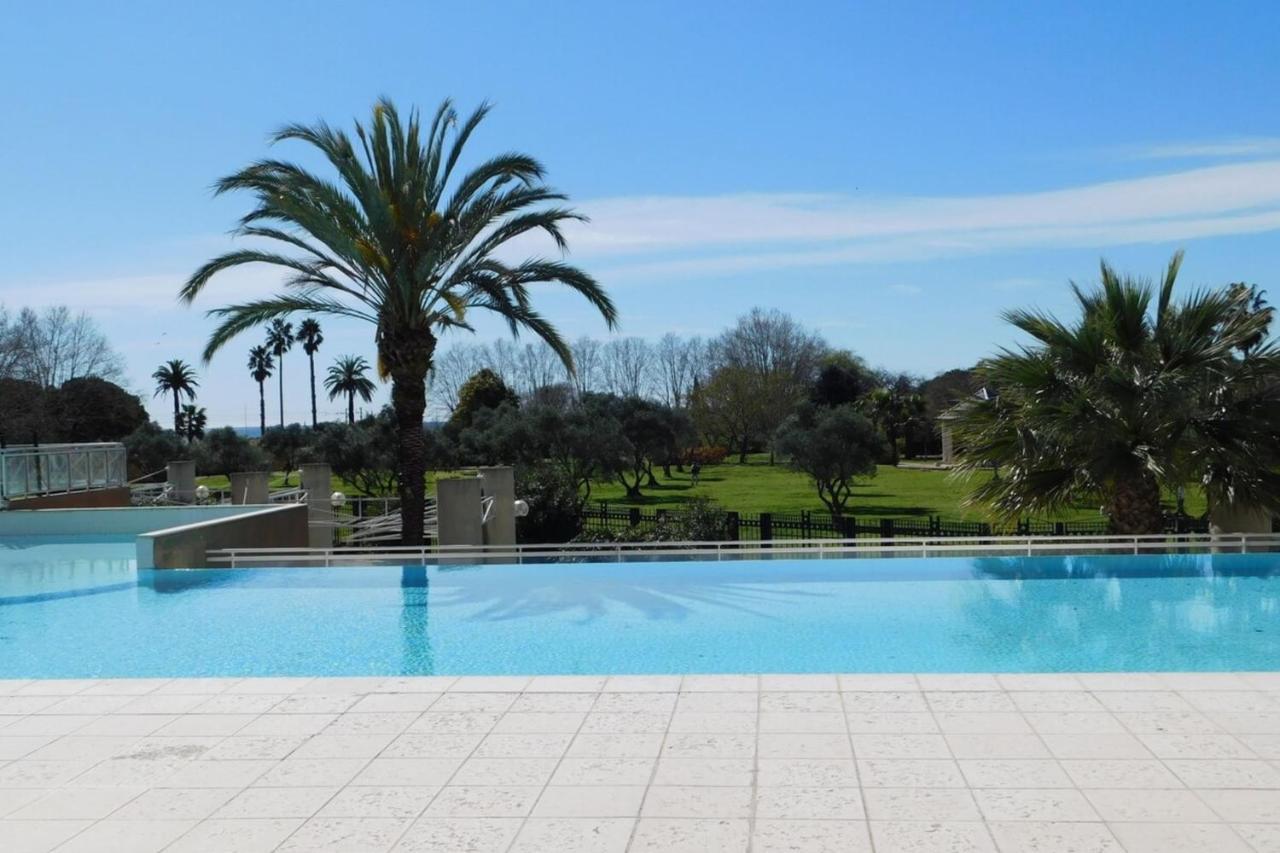 Apartament "T2 "Antibes Les Pins 3" Air Conditionned Sea View With Parking And Pool" Zewnętrze zdjęcie
