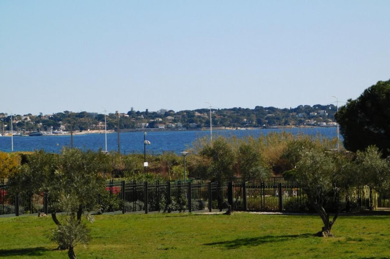 Apartament "T2 "Antibes Les Pins 3" Air Conditionned Sea View With Parking And Pool" Zewnętrze zdjęcie