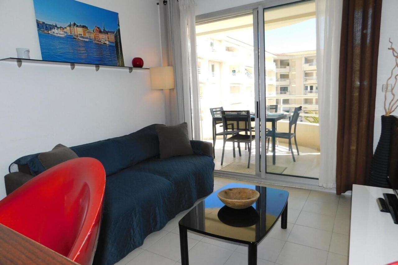 Apartament "T2 "Antibes Les Pins 3" Air Conditionned Sea View With Parking And Pool" Zewnętrze zdjęcie